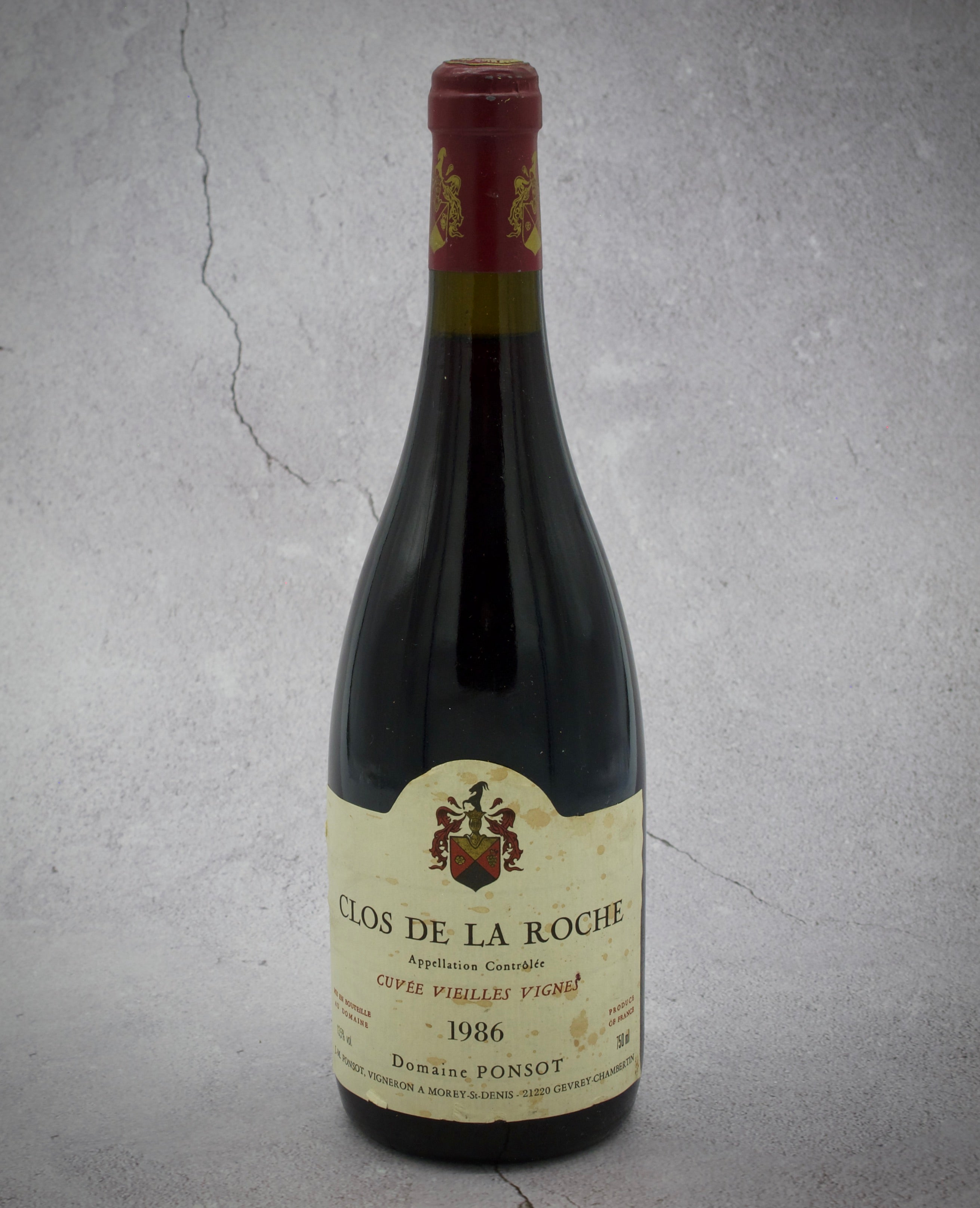 Domaine Ponsot, Clos de la Roche Cuvee Vieilles Vignes Grand Cru