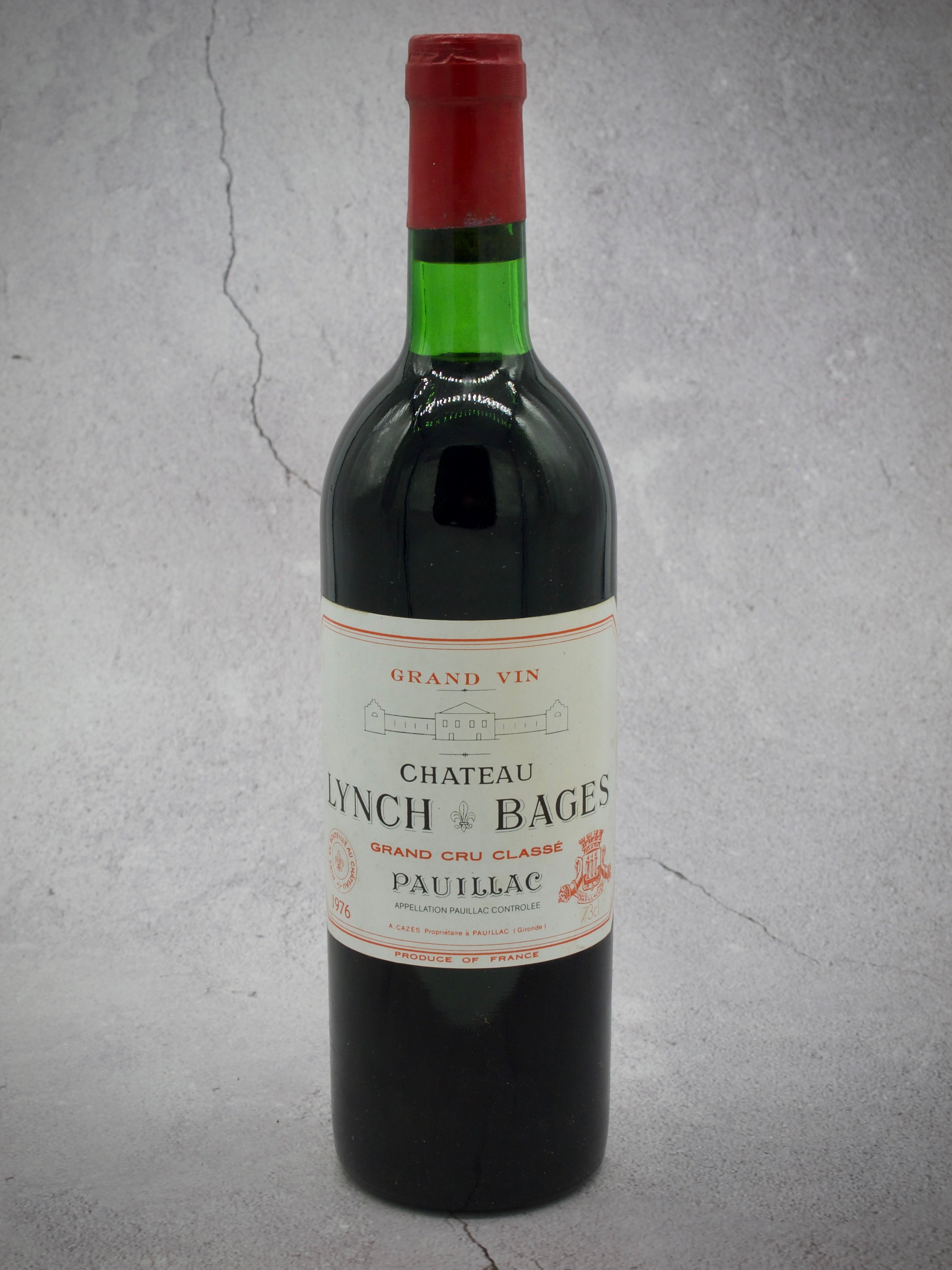 Chateau Lynch Bages, Pauillac 5eme Cru classe, 1976 – Bentley Wine