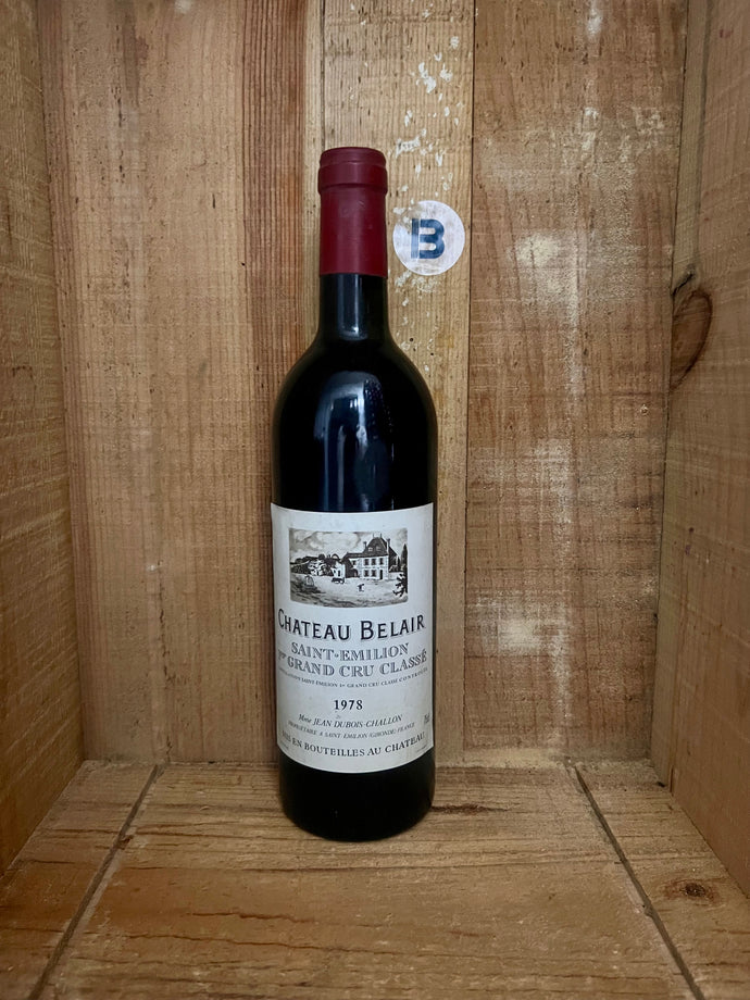 1978 Chateau Belair - St Emilion