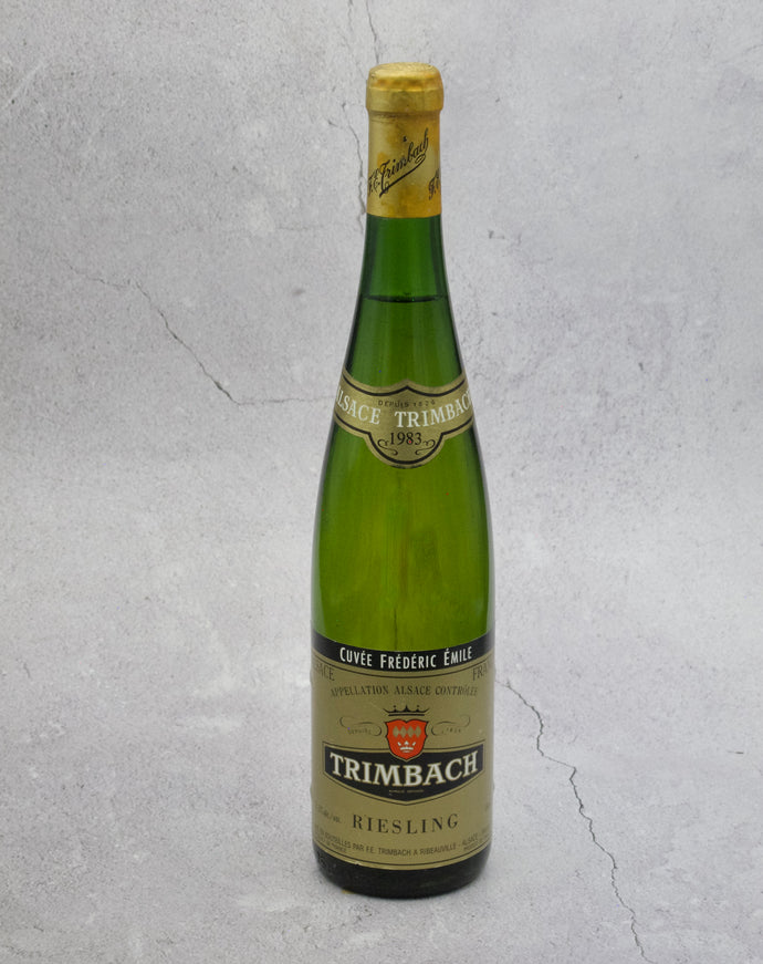 Trimbach Cuvee Frederic Emile Riesling, 1983