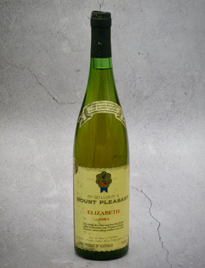 Mount Pleasant Elizabeth Semillon, 1983