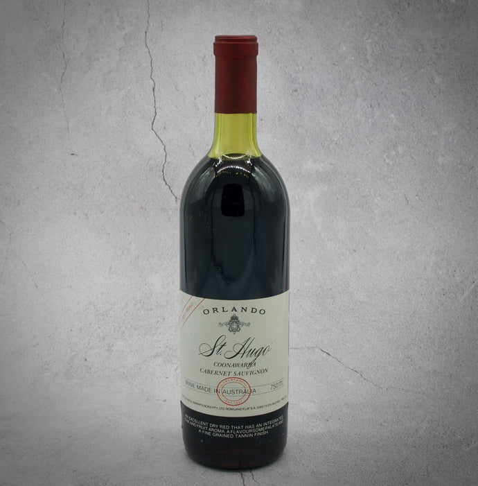 Orlando, St Hugo, Cabernet Sauvignon, 1985