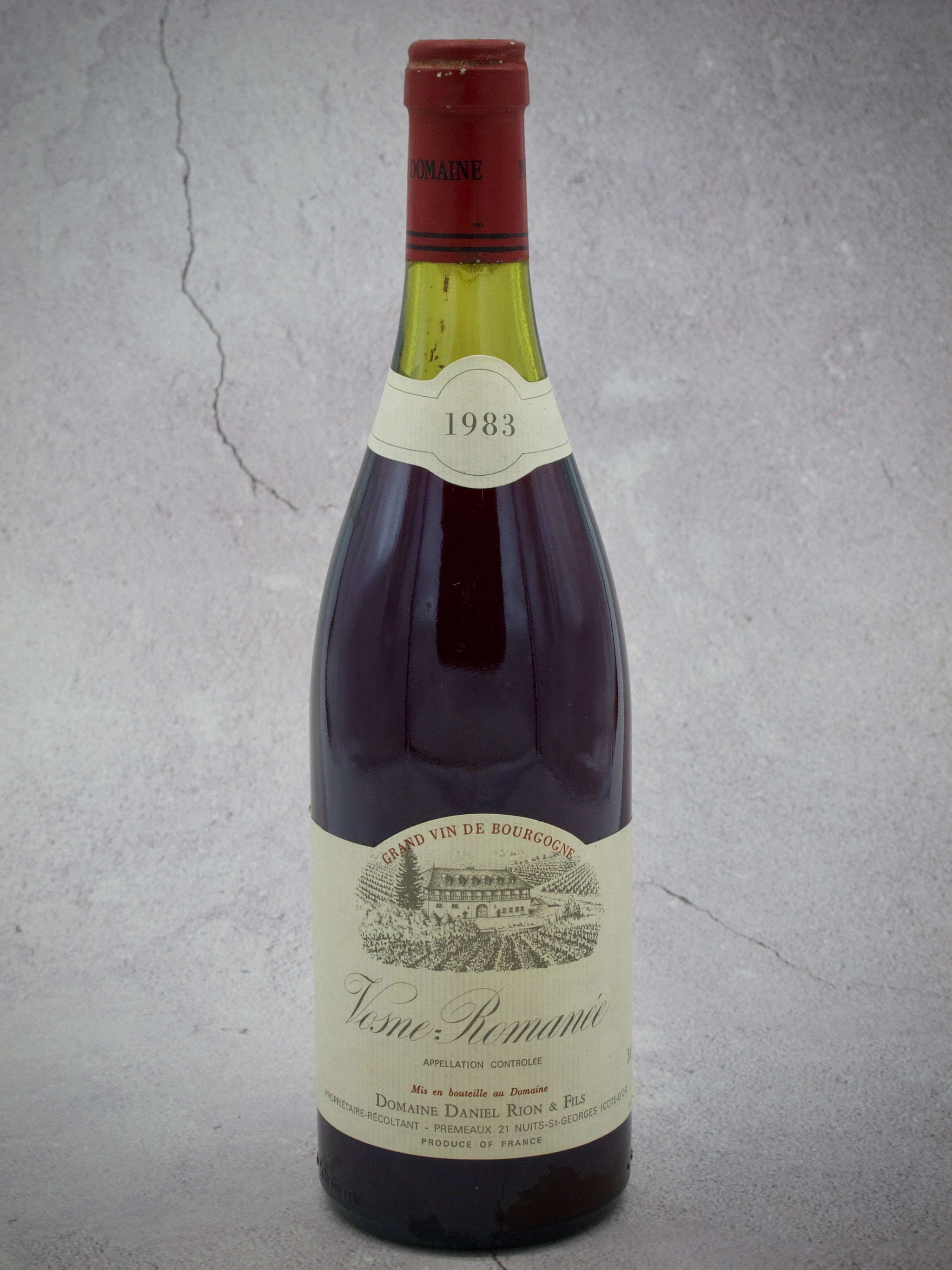 Domaine Daniel Rion Vosne Romanee, 1983 – Bentley Wine Vault
