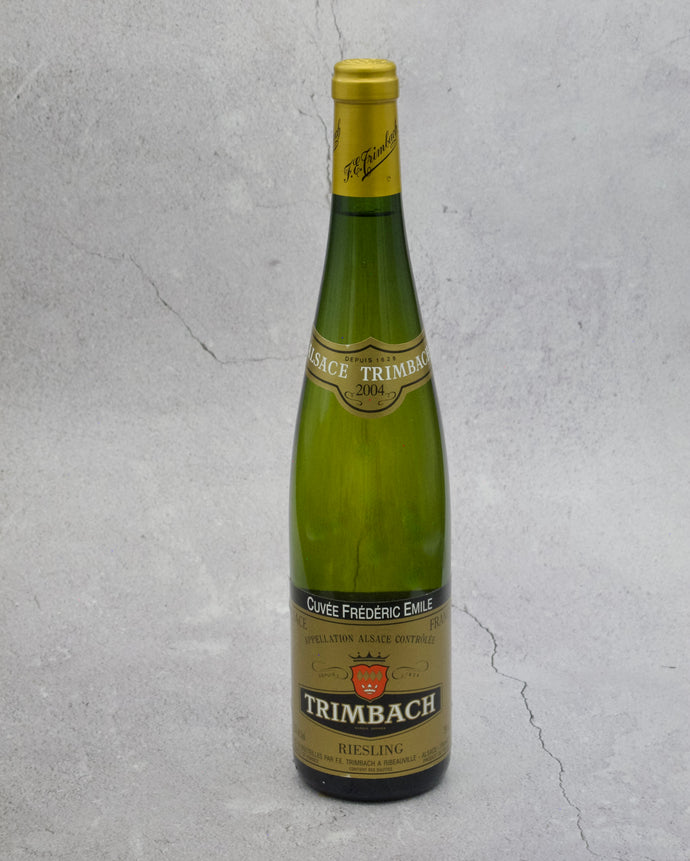 Trimbach Cuvee Frederic Emile Riesling, 2004