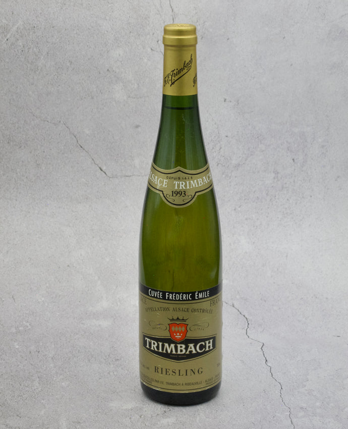 Trimbach Cuvee Frederic Emile Riesling, 1993