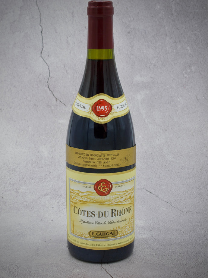 E.Guigal, Cotes du Rhone, 1995